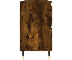 Vonios kambario spintelė, dūminio ąžuolo, 80x33x60cm, mediena