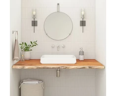 Vonios kambario stalviršis, 140x60x3,8cm, akacijos masyvas
