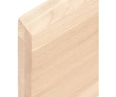 Vonios kambario stalviršis, 40x30x(2-4) cm, medienos masyvas