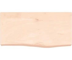 Vonios kambario stalviršis, 60x30x(2–6)cm, medienos masyvas