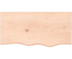 Vonios kambario stalviršis, 80x40x(2-6) cm, medienos masyvas