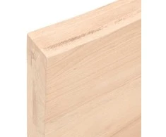 Vonios kambario stalviršis, 80x40x(2-6) cm, medienos masyvas