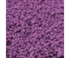 Neslystantis vonios kilimėlis Violetinė 50 x 80 cm PP