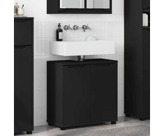 Vonios kriauklės cabinetas Juoda 60 x 30 x 60 cm