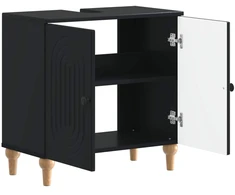 Vonios kriauklės spinta ALKMAAR Juoda 59,5 x 31,5 x 59 cm