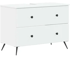 Vonios kriauklės spinta BREDA Balta 82 x 41 x 59 cm