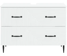 Vonios kriauklės spinta HAARLEM Balta 82 x 41 x 58,5 cm