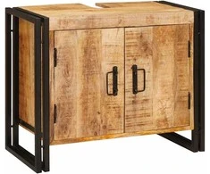 Praustuvo spintelė Ruda 71 x 33 x 58 cm Kietas mango medis