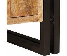 Praustuvo spintelė Ruda 71 x 33 x 58 cm Kietas mango medis