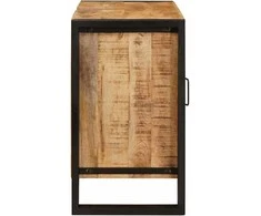 Praustuvo spintelė Ruda 71 x 33 x 58 cm Kietas mango medis