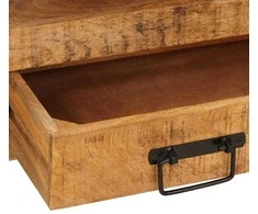 Veidrodžių kabinetas Ruda 71 x 33 x 58 cm Kietas mango medis