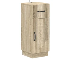 Vonios saugojimo spintelė HOORN Sonoma ąžuolas 30 x 31 x 77 cm