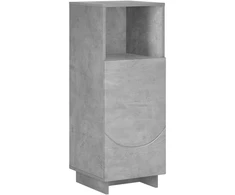 Vonios spintelė Betono pilka 36,5 x 38 x 95 cm Apdirbta mediena