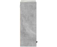Vonios spintelė su saugykla Betono pilka 39 x 23,5 x 65 cm