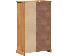 Vonios spintelė VIGO Ruda ir medaus ruda 68 x 34 x 110 cm