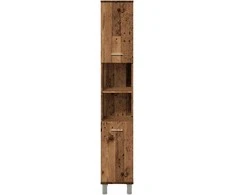 Vonios spintelė Old Wood 30x30x179 cm Engineered Wood