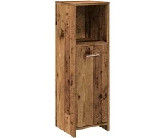 Vonios spintelė Old Wood 30x30x95 cm Engineered Wood