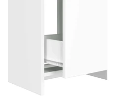 Vonios spintelė po kriaukle Balta 56 x 37,5 x 81 cm