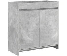 Vonios spintelė po kriaukle Betono pilka 78,5 x 37,5 x 81 cm