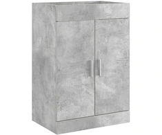 Vonios spintelė po kriaukle Betono pilka 78,5 x 37,5 x 81 cm