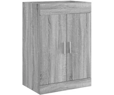 Vonios spintelė po kriaukle Pilka Sonoma 78,5 x 37,5 x 81 cm
