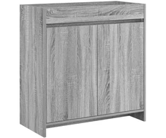 Vonios spintelė po kriaukle Pilka Sonoma 78,5 x 37,5 x 81 cm