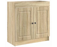 Vonios spintelė po kriaukle Sonoma ąžuolas 78,5 x 37,5 x 81 cm
