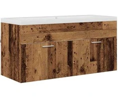 Vonios spintelė Senas medis 100 x 38,5 x 46 cm Apdirbta mediena