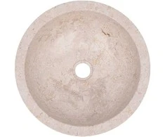 Vonios spintelė su upės akmens praustuvais, tikmedžio masyvas