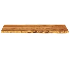 Vonios spintelės stalviršis, 140x52x3,8cm, akacijos masyvas