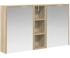 Vonios spintos komplektas 3 pcs 106 x 16 x 62,5 cm