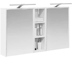 Vonios spintos komplektas 3 pcs 106 x 16 x 62,5 cm