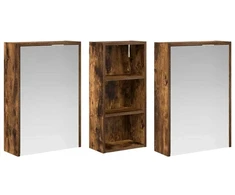 Vonios spintos komplektas 3 vnt. 116 x 16 x 62,5 cm