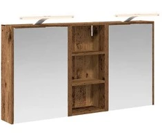 Vonios spintos komplektas 3 pcs 116 x 16 x 62,5 cm
