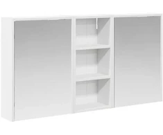 Vonios spintos komplektas 3 vnt. 116 x 16 x 62,5 cm