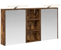 Vonios spintos komplektas 3 pcs 116 x 16 x 62,5 cm