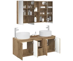 Vonios spintos komplektas 4 pcs Artisano ąžuolo
