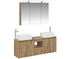 Vonios spintos komplektas 4 pcs Artisano ąžuolo