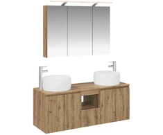 Vonios spintos komplektas 4 pcs Artisano ąžuolo