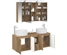Vonios spintos komplektas 4 pcs Artisano ąžuolo