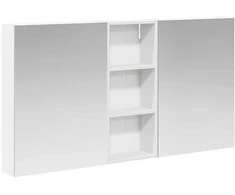 Vonios spintos komplektas su lentyna 3 pcs 130 x 14,5 x 70 cm