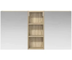 Vonios spintos komplektas 3 vnt. 130 x 14,5 x 70 cm