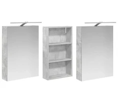 Vonios spintos komplektas 3 vnt. 140 x 14,5 x 70 cm