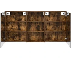 Vonios spintos komplektas 3 vnt. 140 x 14,5 x 70 cm
