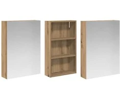 Vonios spintos komplektas 3 vnt. 140 x 14,5 x 70 cm