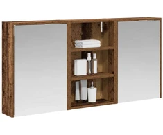 Vonios spintos komplektas 3 vnt. 126 x 16 x 62.5 cm