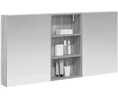 Vonios spintos komplektas 3 vnt. 140 x 14,5 x 70 cm