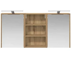 Vonios spintos komplektas 3 vnt. 126 x 16 x 62.5 cm