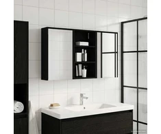 Vonios spintos komplektas 3 vnt. 126 x 16 x 62.5 cm