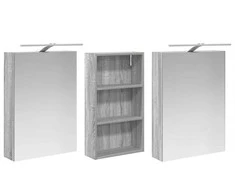 Vonios spintos komplektas 3 pcs 140 x 14,5 x 70 cm